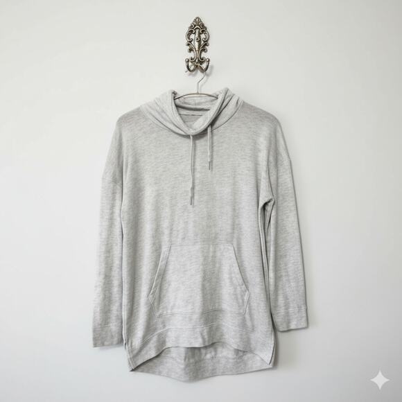 Lou & Grey Luxury‑Feel Cowl Neck Sweatshirt · Medium · Soft Stretch Knit - Picture 1 of 9
